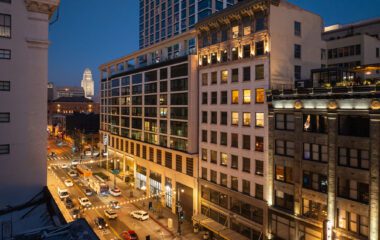 424 s broadway - aerial photo